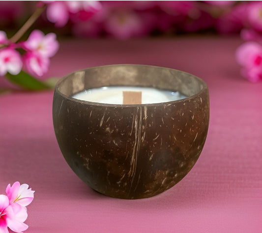 Coconut soy candle